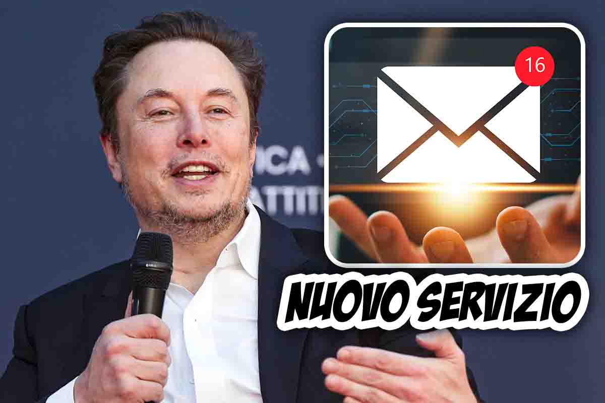 Elon Musk nuovo servizio posta elettronica