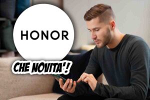 honor introduce una grande novità